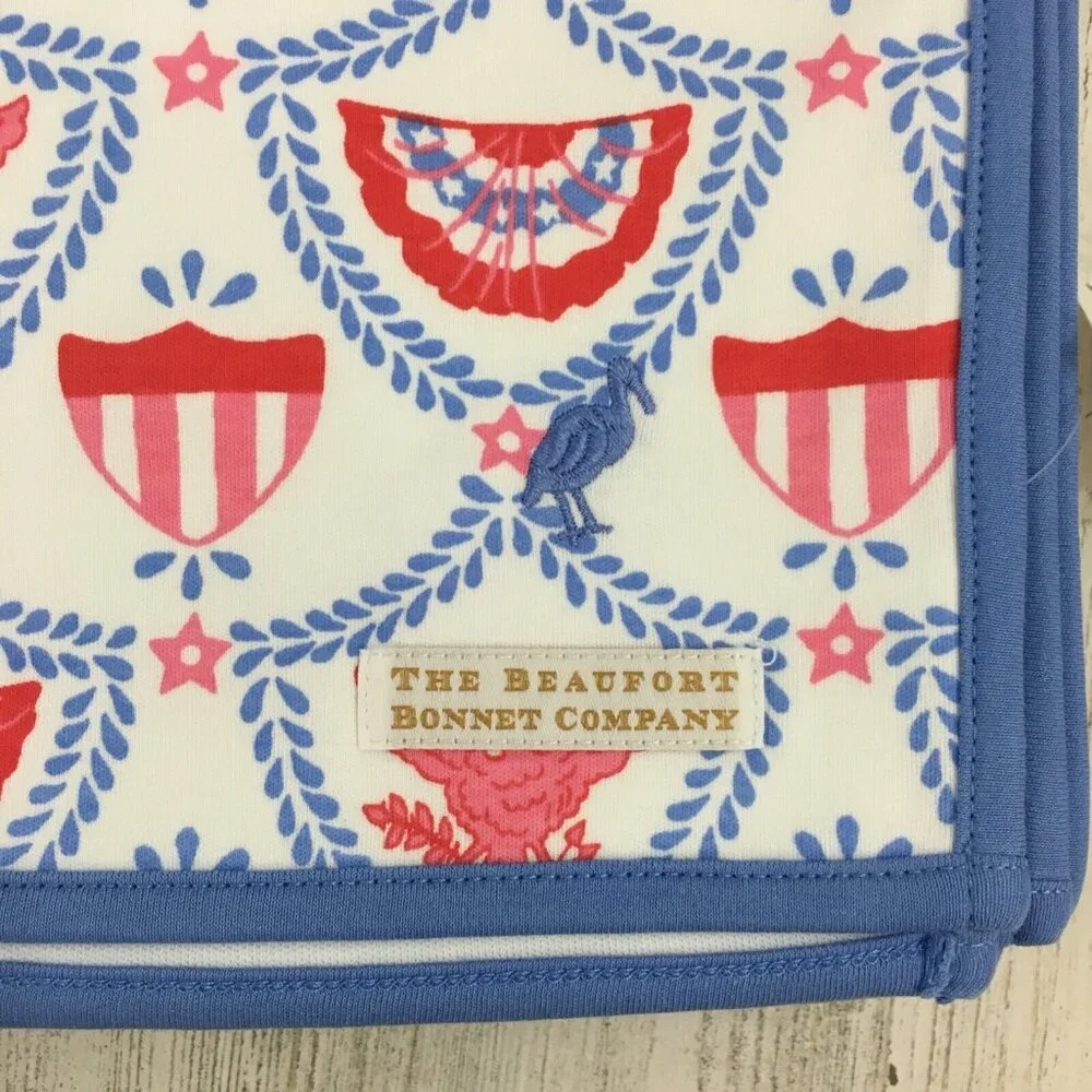 The Beaufort Bonnet Company Blanket Silent Night Throw American Swag Patriotic - Picture 2 of 6